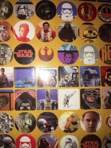 Details about  / New 2016 Disney STAR WARS Sticker Madness With 736 Stickers 12 Tattoos