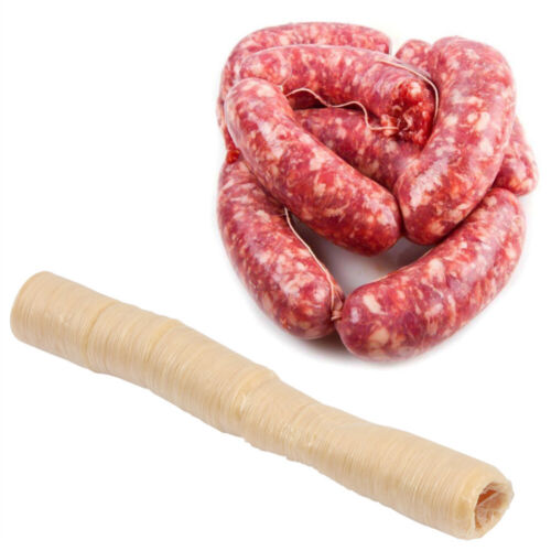 Edible Drying Natural Sheep Sausage Casings cover,Sausage skin 14m 26mm 