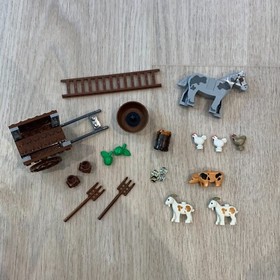 LEGO Kingdoms Mill Village Raid 7189 100% Complete w/ Minifigures, Manuals & Box
