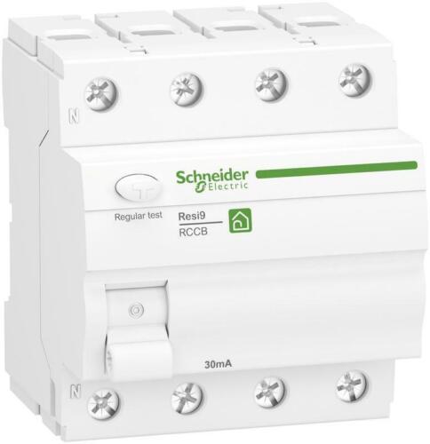 Schneider Electric error electricidad-disyuntor resi 9 3p+n 40a 30ma tipo a r9r22440 