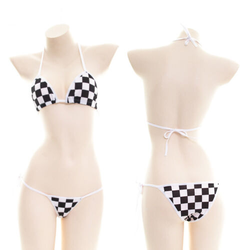 Ahegao Printing Overknee Stockings Ahe Short Skirts Bikini Suits Printed Briefs 