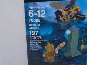 2017 LEGO--DC COMICS SUPER HEROES--BATTLE OF ATLANTIS SET (NEW) 76085