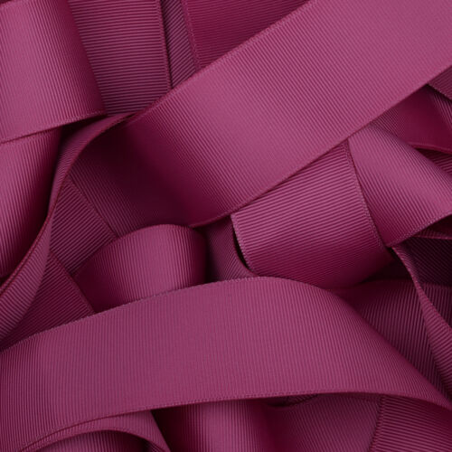 64 Colours School Hair Bows Crafts Party 7//8/" Grosgrain Ribbon 22mm Width