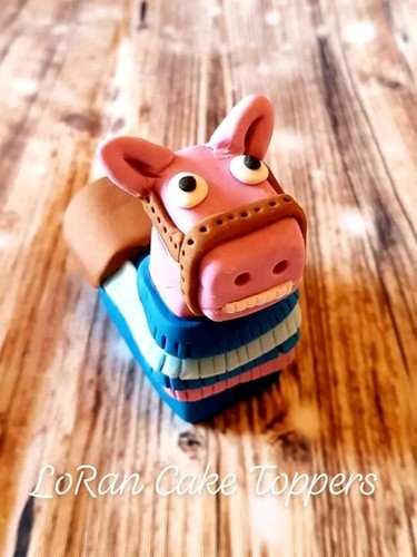 FORTNITE inspired Birthday Handmade Edible Cake Topper Cake Decoration