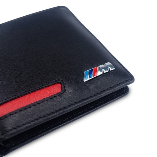 M Performance Cow Leather Wallet for BMW Card Holder M3 M5 e46 e60 F10 F30