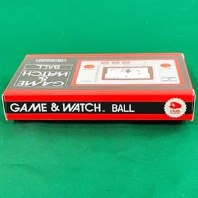 NINTENDO GAME & WATCH BALL Club Nintendo Limited From Japan Unused