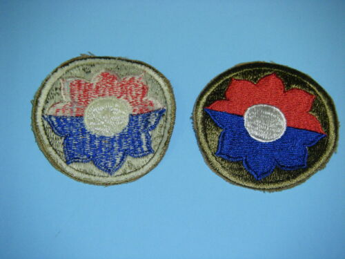 a0087   WWII US Army SSI for the 9th Division