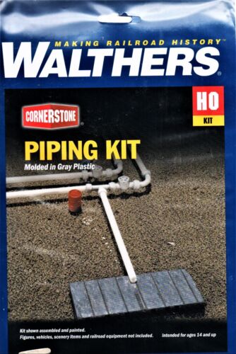 HO Scale Walthers Cornerstone 933-3105 Piping Kit