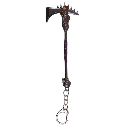 Battle Royale Theme Alloy Key Ring Chain Weapon Pickaxe Axe Gun Model Keyring