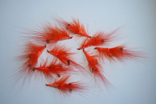 Sea Trout Salmon Flies #6 3 PCs Shrimp