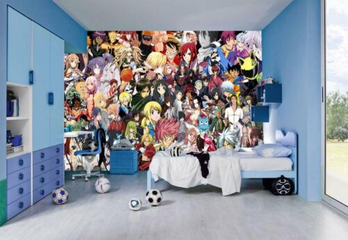Anime Manga Anima Photo Wallpaper Woven Self-Adhesive Wall Mural Art Naruto M148 