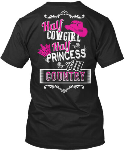 Half Princess Cowgirl All Country Standard Unisex T-shirt 