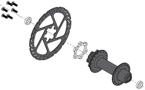 Cycling Boost Hub Conversion Kit Boost Hub Adapter for 15mm x 110mm Boost Fork 