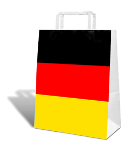 Paper carrier bags in two sizes from 25 STK Carrier Bags Germany