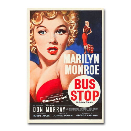 Bus Stop Marilyn Monroe Hot Movie Art Silk Canvas Poster 13x20 24x36 inch