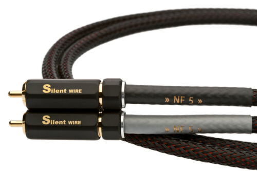 Silent Wire NF 5 mk2 Phono Cinch mit Masseleitung0,6 m0,8 m1,0 m