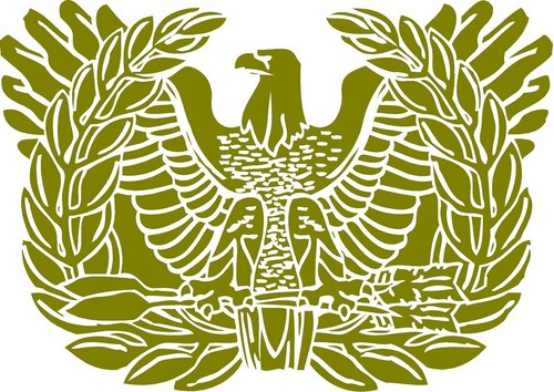 VINYL GRAPHICS DECAL WARRANT OFFICER EAGLE VER2 MILITARY DECAL VARIOUS SIZES