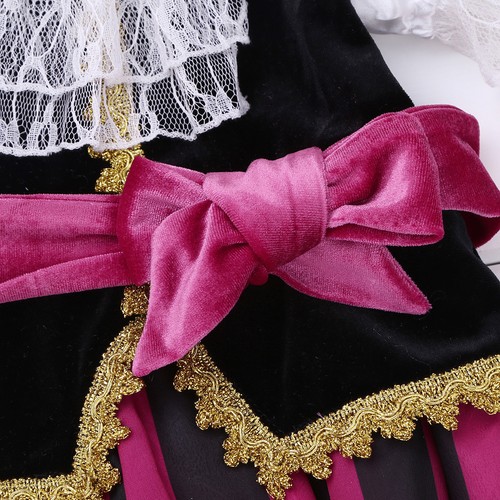 Baby Girls Pretty Little Pirate Costume Halloween Party Cosplay Dress+Headscarf