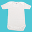 Baby Kinder Body Unterwäsche 1//4 Arm weiß aus 100/% Baumwolle