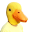 Duck Mask PartyCostume Halloween Latex Animal Full Head Mask 
