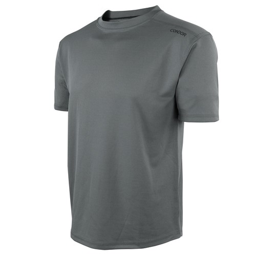 CONDOR MAXFORT QUICK DRYING UNDER ARMOUR SHIRT WORKOUT UNDERSHIRT GRAPHITE