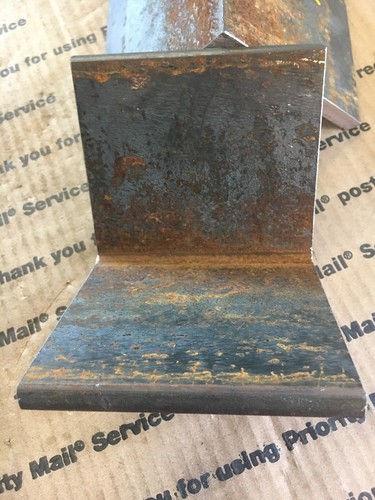 4/" x 4/" x 4/" Long 3//8/" THICK 2 Steel Angles Heavy Duty Bracing Brackets Welding