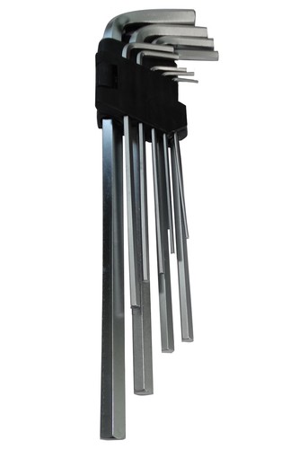 Jeu ensemble de clés mâles longues allen 1.5//2//2.5//3//4//5//6//8//10mm 9-23cm