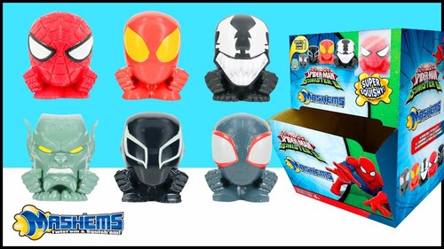 Spiderman Vs Sinister Six Series 1 Mashems Lot of 8