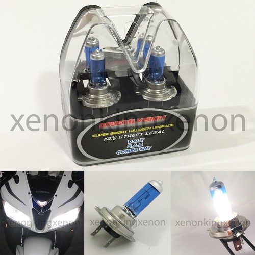 M-Box H7 White 100 Watt 5000K Halogen Headlight Lamp 2x Light Bulb #t1 For Bike