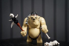 LEGO The Hobbit Goblin King from set 79010 LOTR Lord of the Rings w/ Weapon