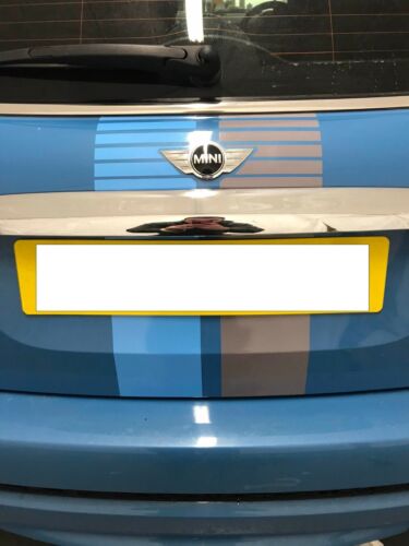 Mini Cooper Bayswater Stripes Front and Back Decal// Sticker