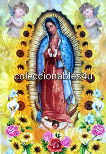 poster 11x16 virgen maria mexico catolico cathlic