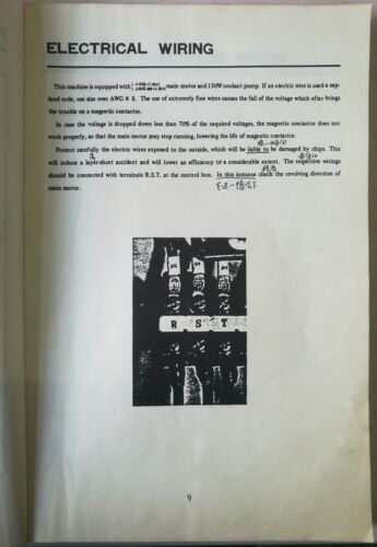 Copy of J1MK Lathe Machine Operation Manual Mazak J1MK18/"//21/" MANUAL