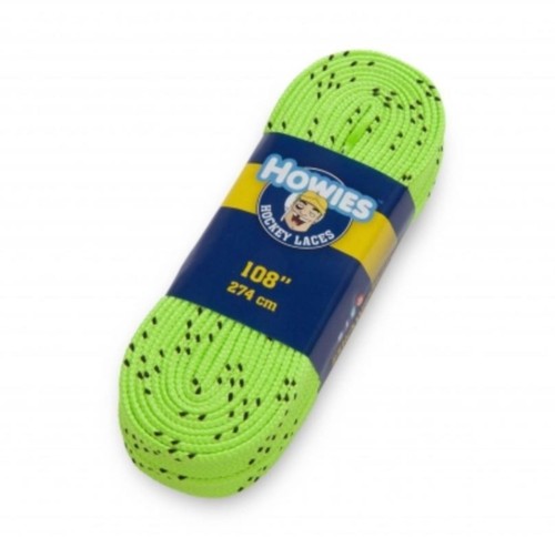 Schnürsenkel gewachst 180-304 cm Howies Laces waxed neon grün