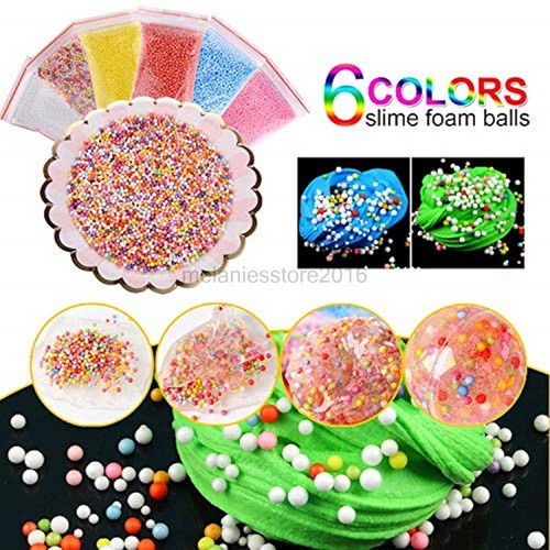 GVDOR Slime Supplies Kit Glitter 88 Pack Slime Beads Charms Include Foam Beads