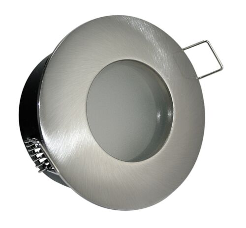 230V GU10 Bad Einbauleuchte 2-Einbautiefen Spot AQUA IP65 LED 5W Rostfrei 5 Watt