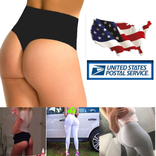 Womens Waist Tummy Control Thong Body Shaper Panty Butt Lifter Underwear AK