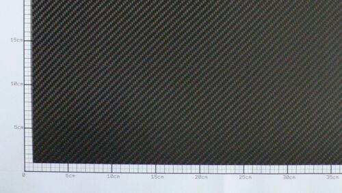 350mm x 250mm 1mm Carbon Platte Kohlefaser CFK Platte ca