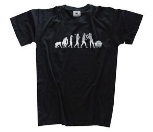Argent Edition Bergmann MINES MINEUR FOSSE Evolution t-shirt s-xxxl