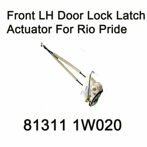 Genuine Front Door Lock Latch Actuator LH Oem 813111W020 For Kia Rio Pride 12-13