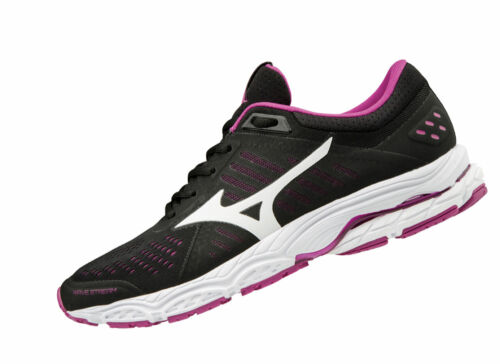 show original title Details about   Mizuno Wave Stream Womens J1GD181901 Black Running Running Shoes Sports Shoes New 