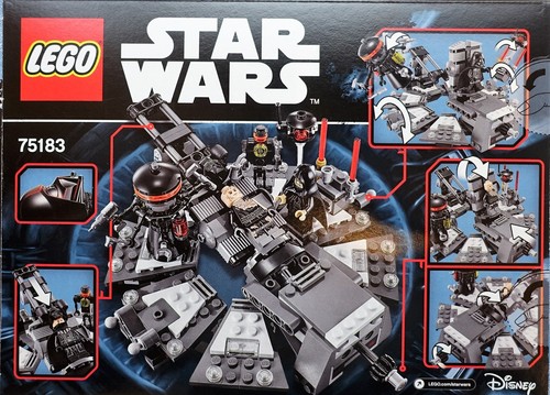 Lego Star Wars 75183 Darth Vader Transformation NEU OVP