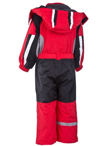 Schneeanzug Skianzug Skioverall Winteranzug Kinder Mädchen Jungen Gr.140 rot-26