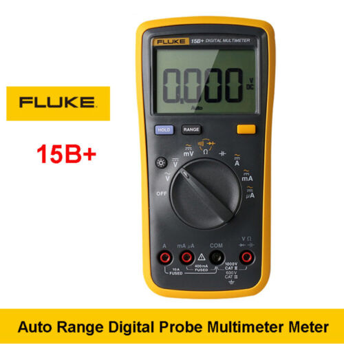 FLUKE 15B Digital Screen High Precision Multimeter AC DC Current Testing Meter