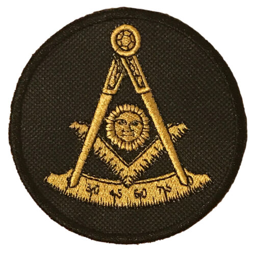 A Masonic Past Master Embroidered Sew Iron on Patch Badge 