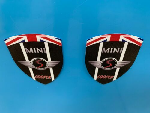2 adhésifs stickers autocollants MINI COOPER S idéal ailes avant