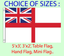 3x2/' Table Flag.Free P/&P Hand Flag White Ensign Flag Choice of Polyester 5x3/'