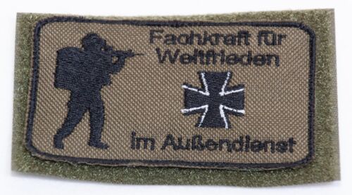 Veteran Patch Bundeswehr Bushcraft Soldat Reservisten Soldat