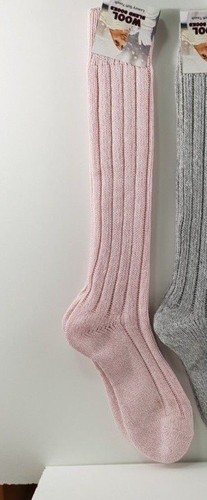 Women/'s Wool Blend Socks Luxury Soft Touch Knitted Cosy High Boots 4-7 Pack 3//1