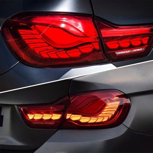 VLAND GTS OLED STYLE FULL LED RED Tail Lights For 14-20 BMW F32 F33 F36 F82 F83 